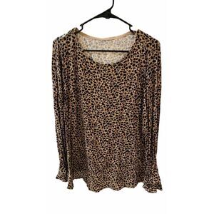 Leopard Long Sleeve Top